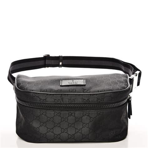 gucci nylon fanny pack|gucci fanny pack price.